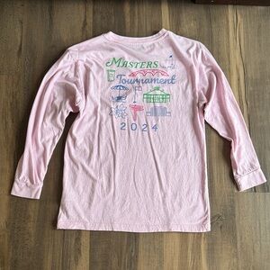 Masters Golf Tournament 2024 Kids Long-Sleeve Shirt